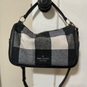 Kate Spade Flannel Messenger Bag